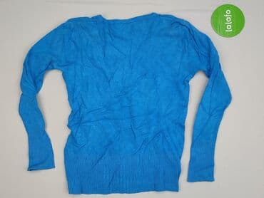 sweter patchwork: Women`s cardigan, size S — 3