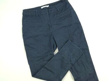 Women: QUIOSQUE, Material trousers for women, size S (EU 36) — 1