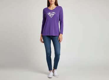 bluzki harley quinn: Superman, Bluzka damska, rozmiar S — 6