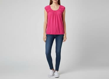 rozowa bluzka: Promod, Bluzka damska, rozmiar S — 6