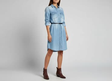 jeansy ze stradivarius: Stradivarius, Sukienka damska, rozmiar S — 8