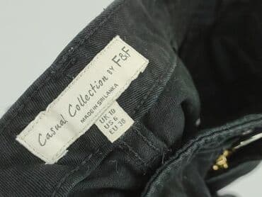 czarne sandały płaskie ccc: F&F, Szorty damskie, rozmiar M — 4
