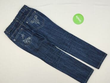 top z wbudowanym stanikiem: Spodnie jeansowe, 12 lat, 152, stan - Bardzo dobry — 3