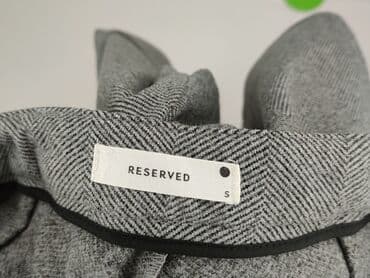 jeansy damskie podarte: Reserved, Spodnie materiałowe damskie, rozmiar S — 4