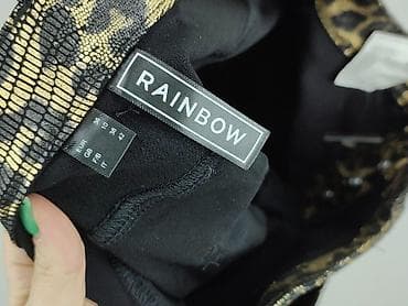 jeans leopard: RAINBOW, Legginsy rozmiar S — 5