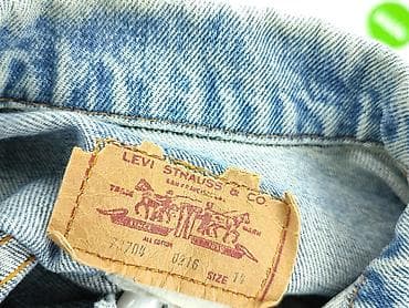 jeans: Levi’s, Kurtka jeansowa damska, rozmiar XL — 4
