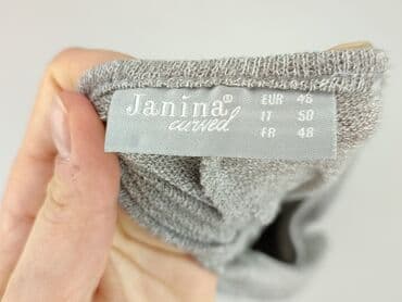 jeansy damskie podarte: Janina, Women's blouse, size 3XL (EU 46) — 4