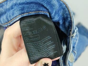 dżinsy girlfriend hm: H&M, Jeansy damskie, rozmiar M — 5