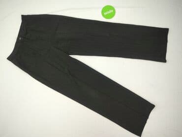 spodnie na impreze: Spodnie materiałowe damskie, rozmiar S — 2