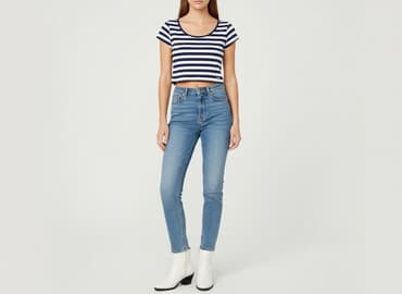 bluzki krótkie: House, Top damski, rozmiar S — 6