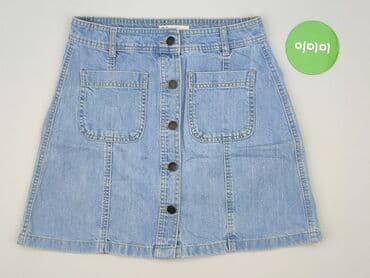 spódniczka alex biało niebieska: Spódnica damska, rozmiar S — 2