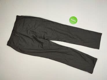 jeansy damskie podarte: Material trousers for women, size S (EU 36) — 3