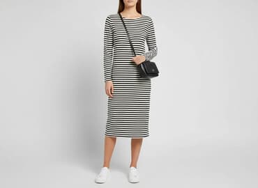 sukienki w paski: H&M, Sukienka damska, rozmiar S — 6