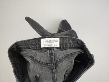 wide jeans: Terranova, Jeansy damskie, rozmiar S — 4