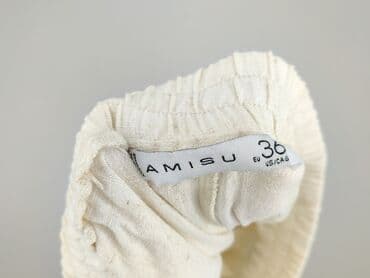 spodnie jogger damskie z łańcuszkiem: Amisu, Spodnie dresowe damskie, S — 4