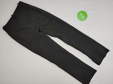 czarne cargo pull and bear: Zara, Spodnie materiałowe damskie, rozmiar XS — 3