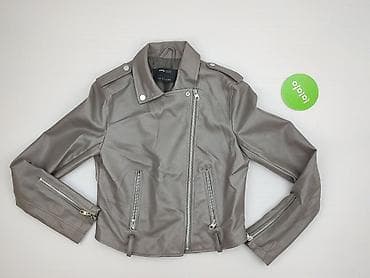 pull and bear bomberka damska: Kurtka skórzana damska, rozmiar S — 2