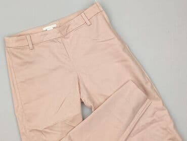 jaka bluzka do różowych spodni: Material trousers for women, size XS — 2