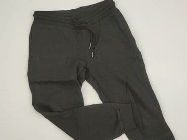 spodnie woskowane czarne: Sweatpants, 11 years, 140/146, condition - Very good — 1