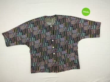 bluzka w geometryczne wzory: Koszula damska, rozmiar 3XL — 2