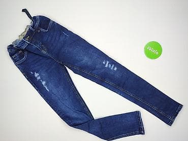 denimco: Spodnie jeansowe, DenimCo, 11 lat, 146, stan - Idealny — 2