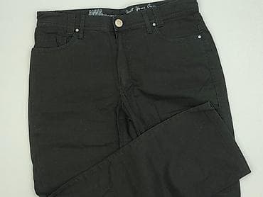 oasis jeans: Spodnie materiałowe damskie, rozmiar L — 1