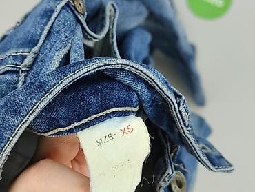 dziury w ubraniach: Jeansy damskie, rozmiar XS — 4