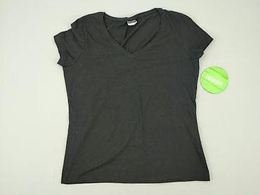 bluzki basic z dekoltem v: Beloved, T-shirt damski, rozmiar XL — 2