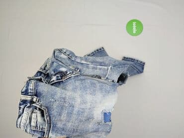 dżinsy z dziurami z wysokim stanem: Jeansy damskie, rozmiar S — 5