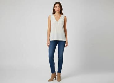 koszulka jedwabna intimissimi: HELLINE, Top damski, rozmiar M — 7