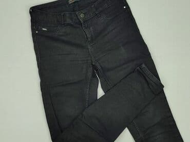 zara czarne jeansy damskie: Zara, Jeansy damskie, rozmiar S — 1