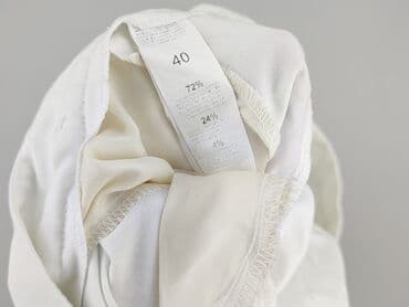 srebrne spodnie mohito: Mohito, Spodnie materiałowe damskie, rozmiar M — 5