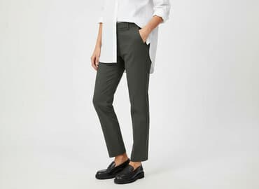 hm spodnie zimowe: H&M, Spodnie materiałowe damskie, rozmiar M — 7