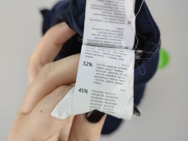 bluzka ze srebrną nitką reserved: Reserved, Spodnie materiałowe damskie, L — 5