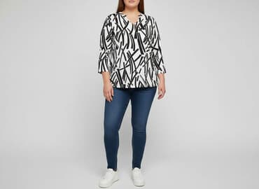 bluzki damskie dopasowane: Bluzka damska, rozmiar 2XL — 5