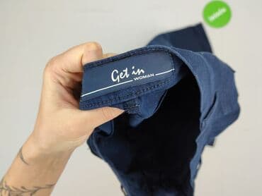 Women: Material trousers for women, size S (EU 36) — 4