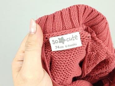 shein sukienki plus size czerwone: Sweter, So cute, 6-9 miesięcy, stan - Idealny — 5