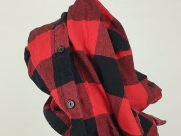 koszula w kratę damska czerwona: H&M Divided, Koszula damska, rozmiar S — 5