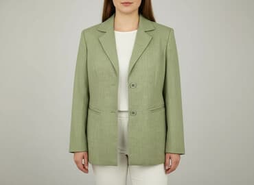 sukienka marynarkowa zielona: Exclusive, Marynarka damska, rozmiar 3XL — 1