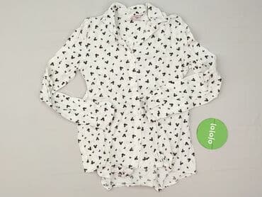 emo koszulka: Shirt 12 years, condition - Very good, pattern - Print, color - White — 2