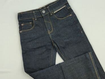 sukienka w paski h: Jeans, Autograph, 8 years, 122/128, condition - Very good — 1