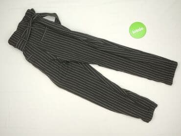 bershka spodnie w paski: Bershka, Spodnie materiałowe damskie, rozmiar XS — 3