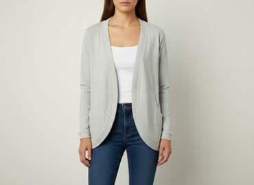 sweter w chmurki reserved: Reserved, Kardigan damski, rozmiar M — 6