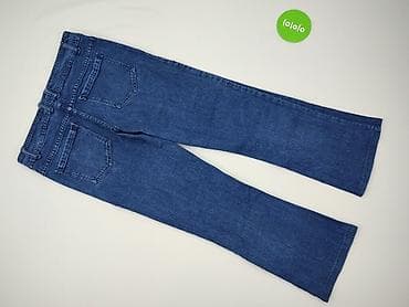 czarne jeansy bootcut: Denim Co, Jeansy damskie, rozmiar L — 3