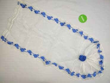 Dekoracje do domu: Delikatna woalka/apaszka dekoracyjna z tiulu - Materiał: cienki — 2