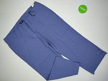 pull on trousers h: Bpc bonprix collection, Material trousers for women, size 5XL — 2