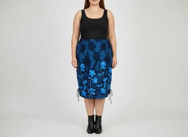 solar spódnice midi: Spódnica damska, rozmiar 4XL — 6