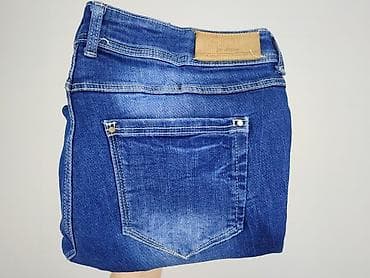 wide jeans: Stradivarius, Jeansy damskie, rozmiar XL — 5