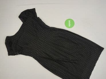 czarna sukienka z dekoltem karo: Gatta, Sukienka damska, rozmiar S — 4