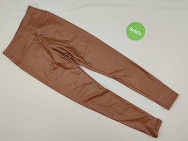 legginsy woskowane wysoki stan: Daysie, Legginsy Ze skóry ekologicznej damskie, S — 2